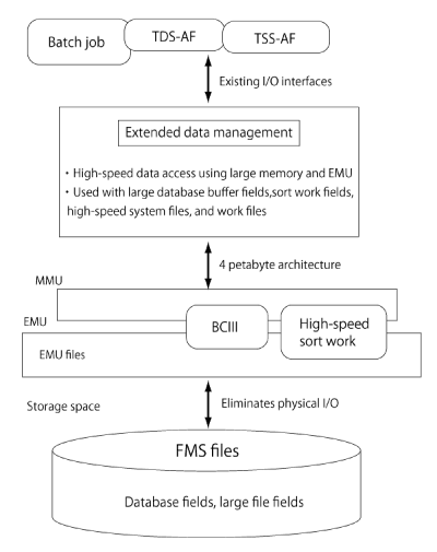Figure 3: Extended data management module