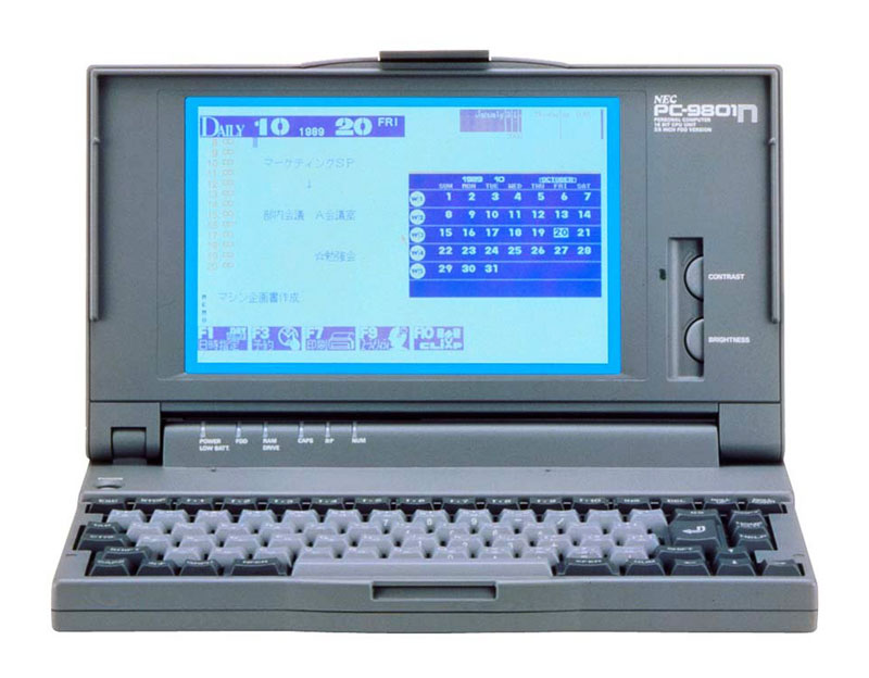 PC-9801N（愛称98NOTE）-コンピュータ博物館