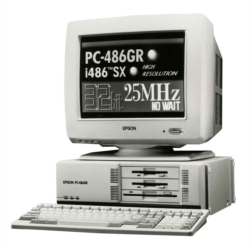 安心 保証 デスクトップパソコン エプソン PC-486SE グラフィック