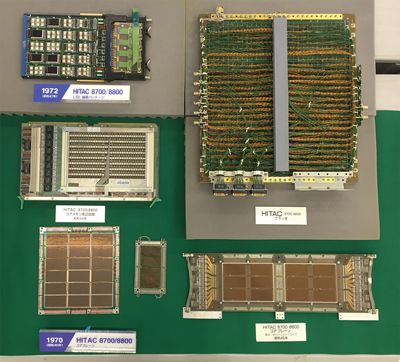 Components from a HITAC 8800